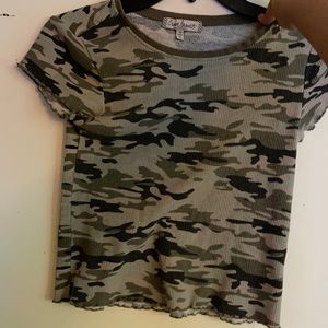 Crop top Camo